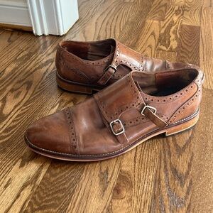 Johnston Murphy men’s double strap dress shoes